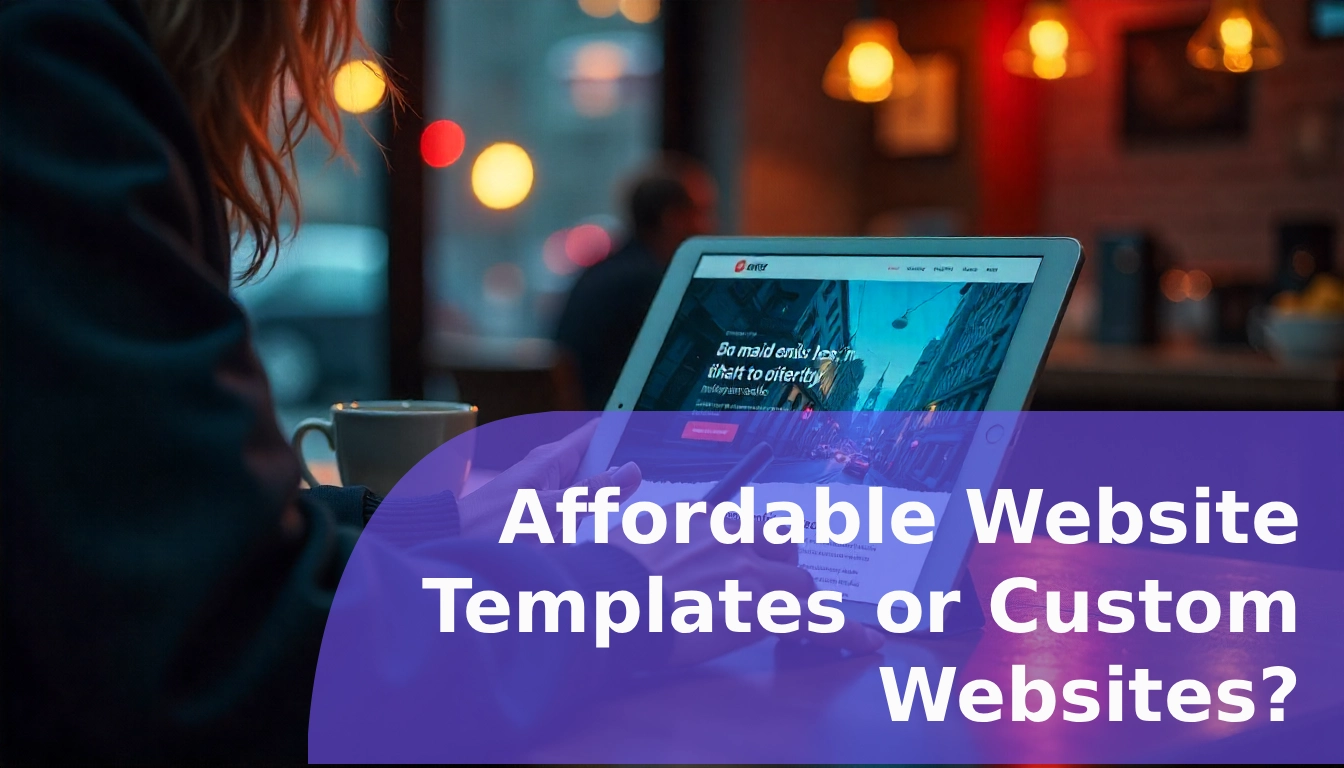 Affordable Website Templates or Custom Websites?