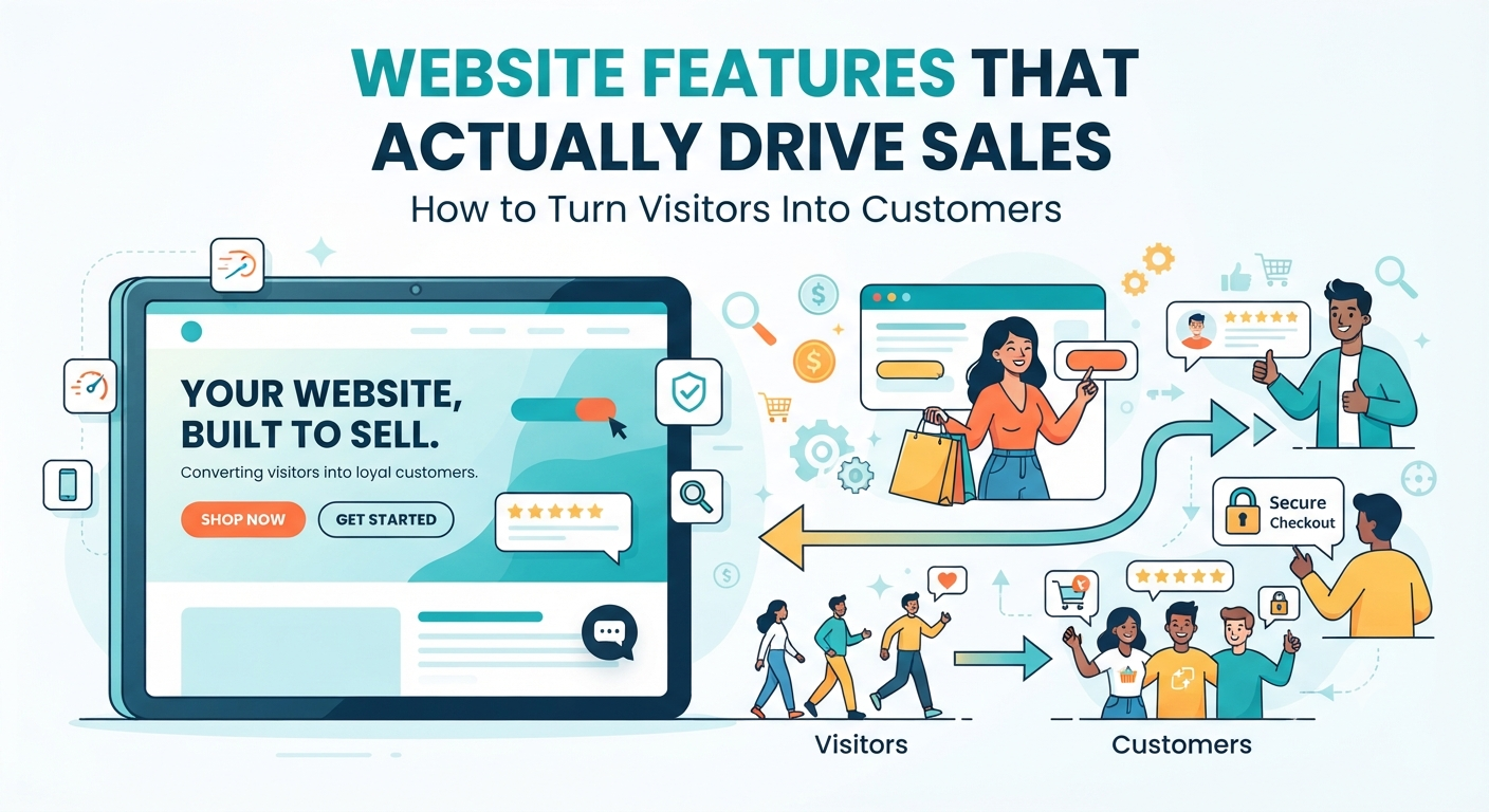 Website Features That Drive Sales: Convert Visitors Into Customers