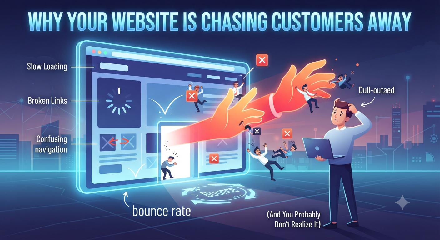 Why Your Website Is Chasing Customers Away & How to Fix It