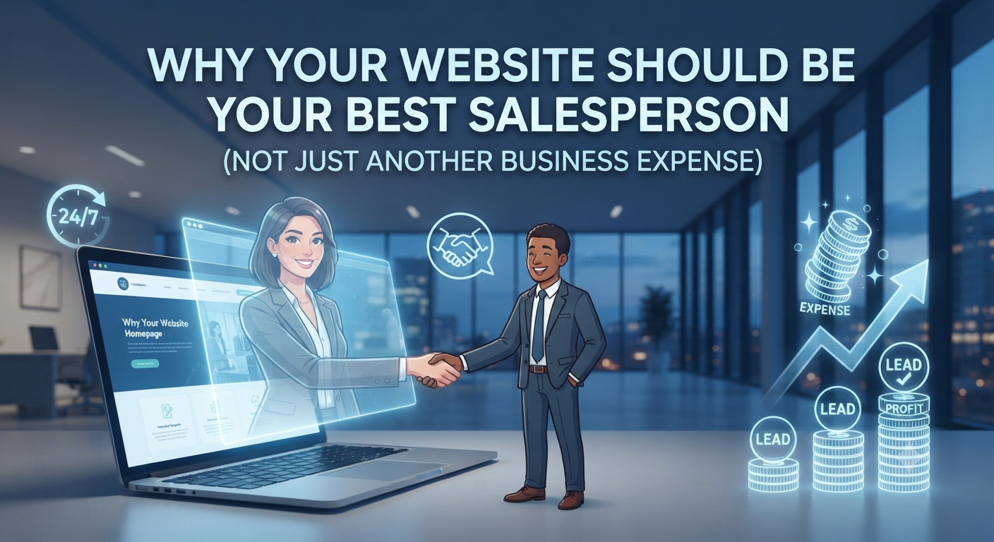 Why Your Website Should Be Your Best Salesperson