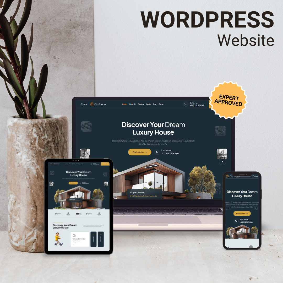 Luxury Real Estate & Property Listing WordPress Theme