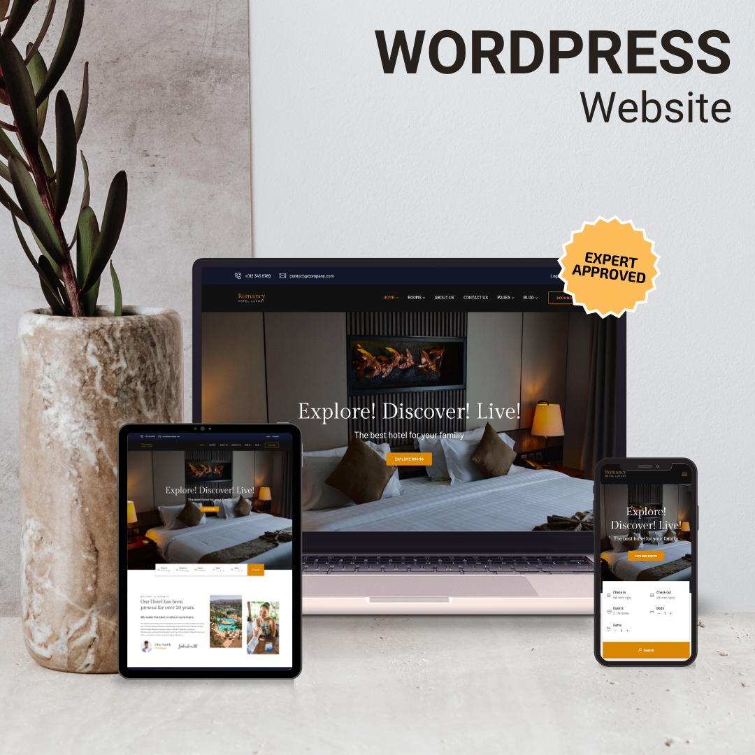 Premium Hotel & Resort WordPress Theme
