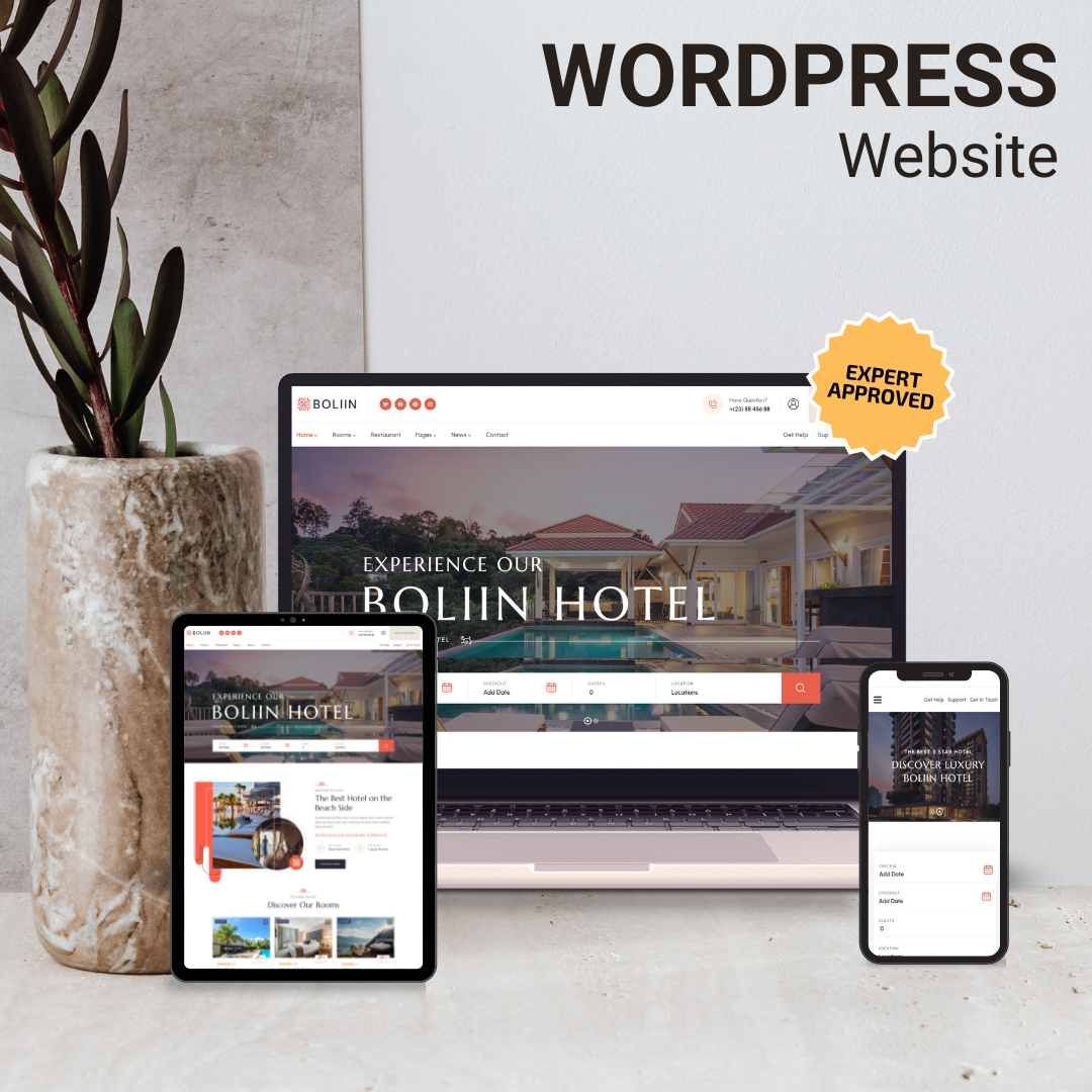 Hotel & Resort WordPress Theme